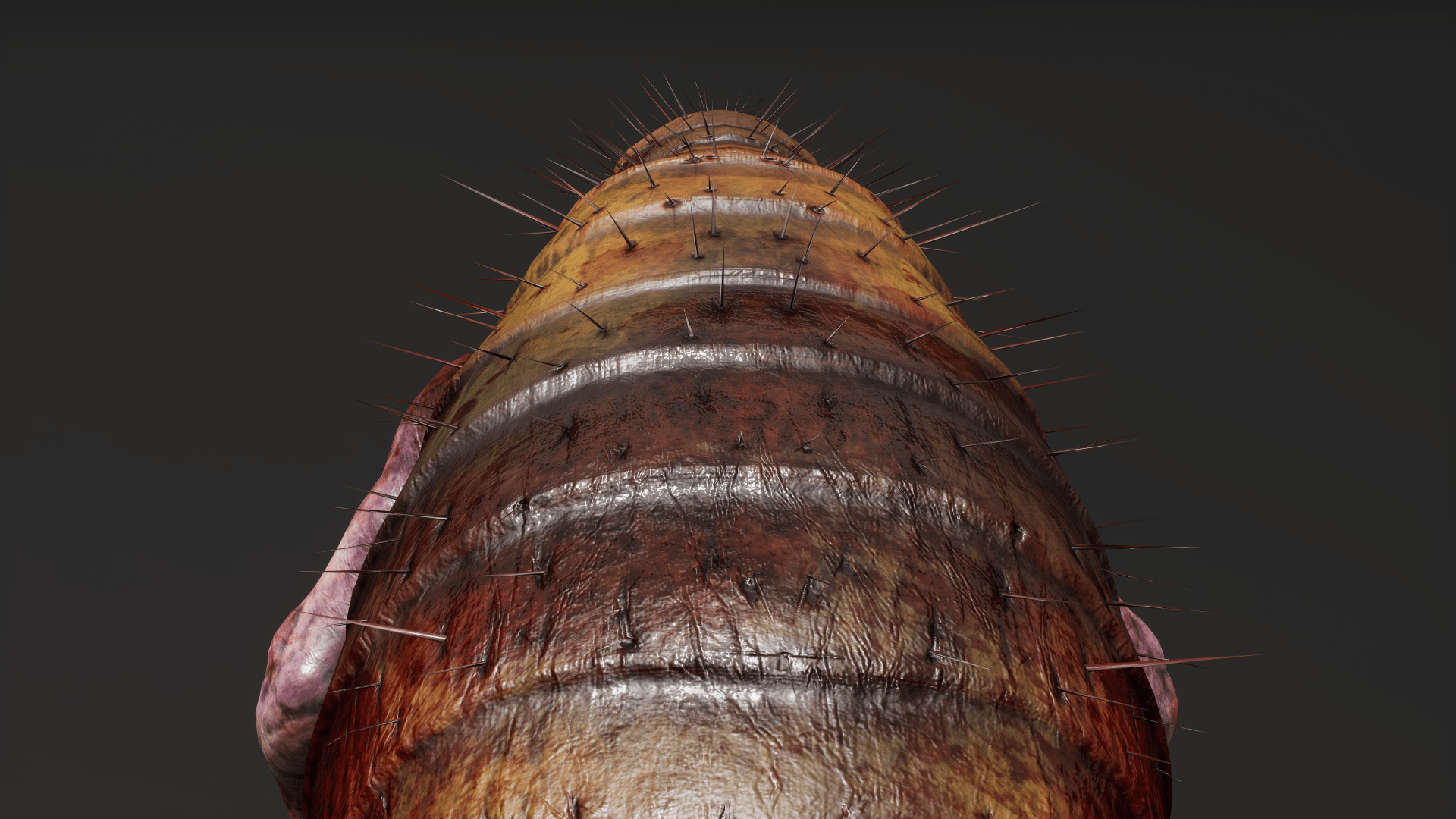 Mutant Flea - Horror Insects Collection Low-poly 3D model_13