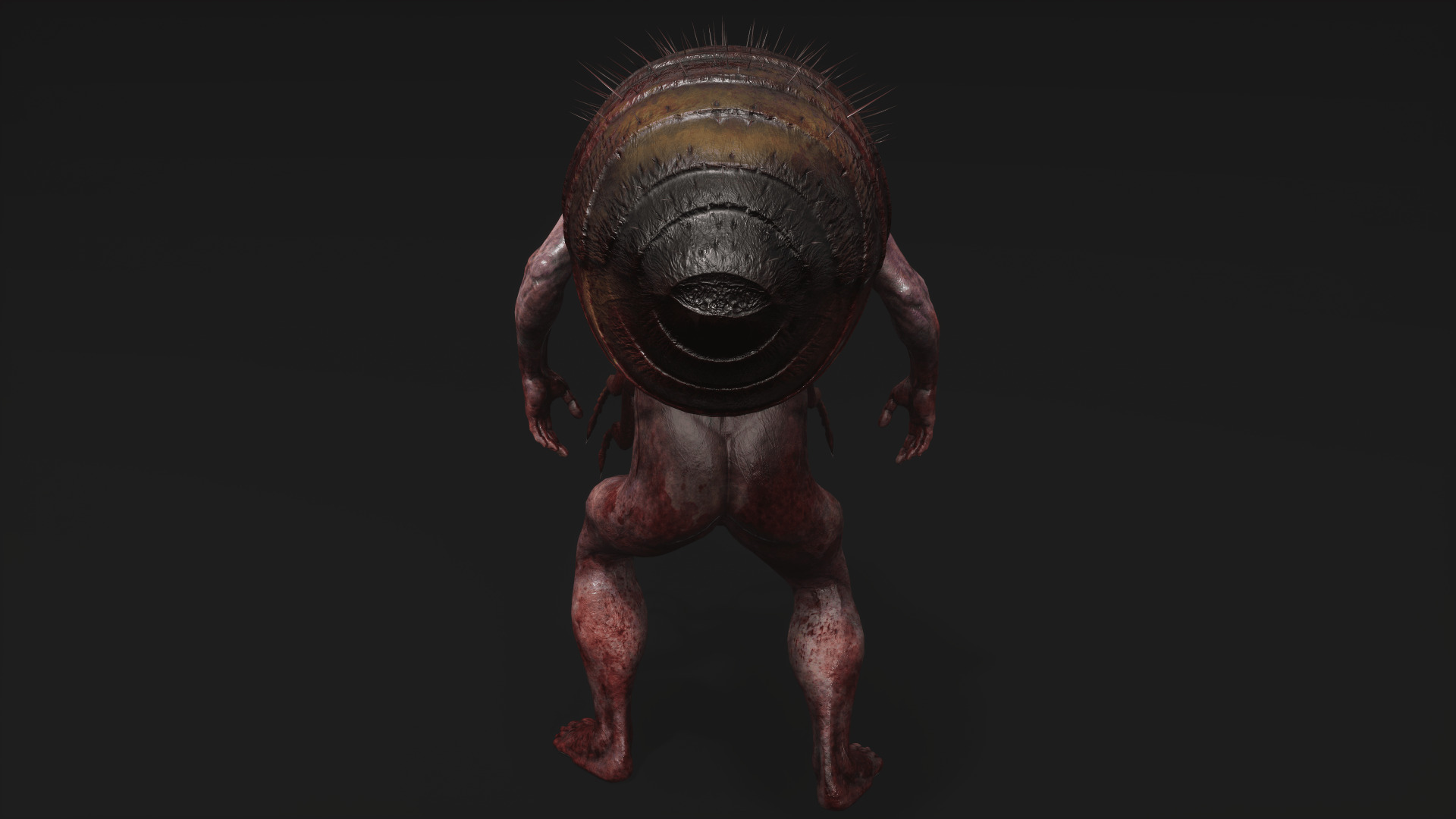 Mutant Flea - Horror Insects Collection Low-poly 3D model_15