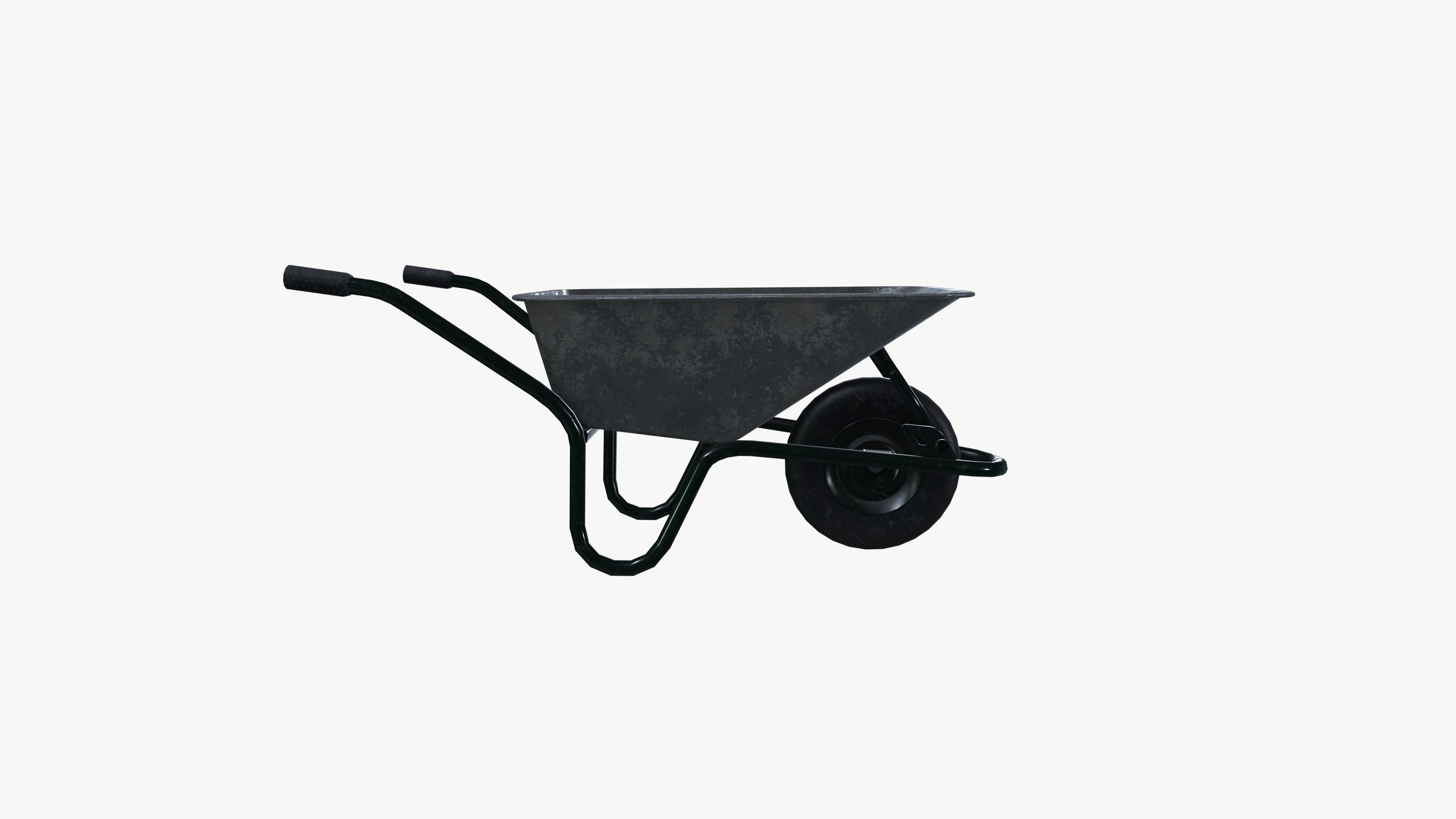 Wheelbarrow 3D model_4