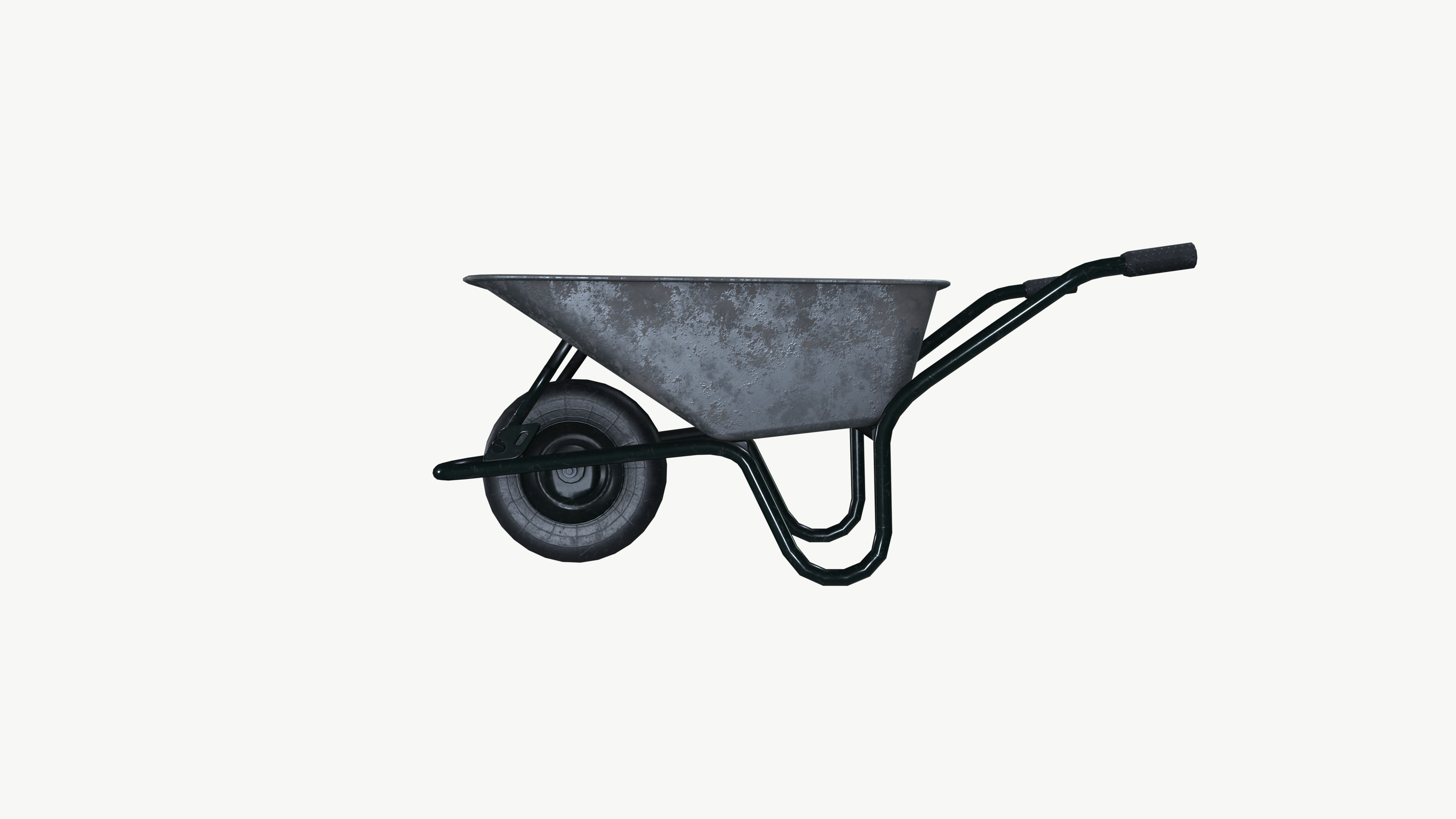 Wheelbarrow 3D model_2