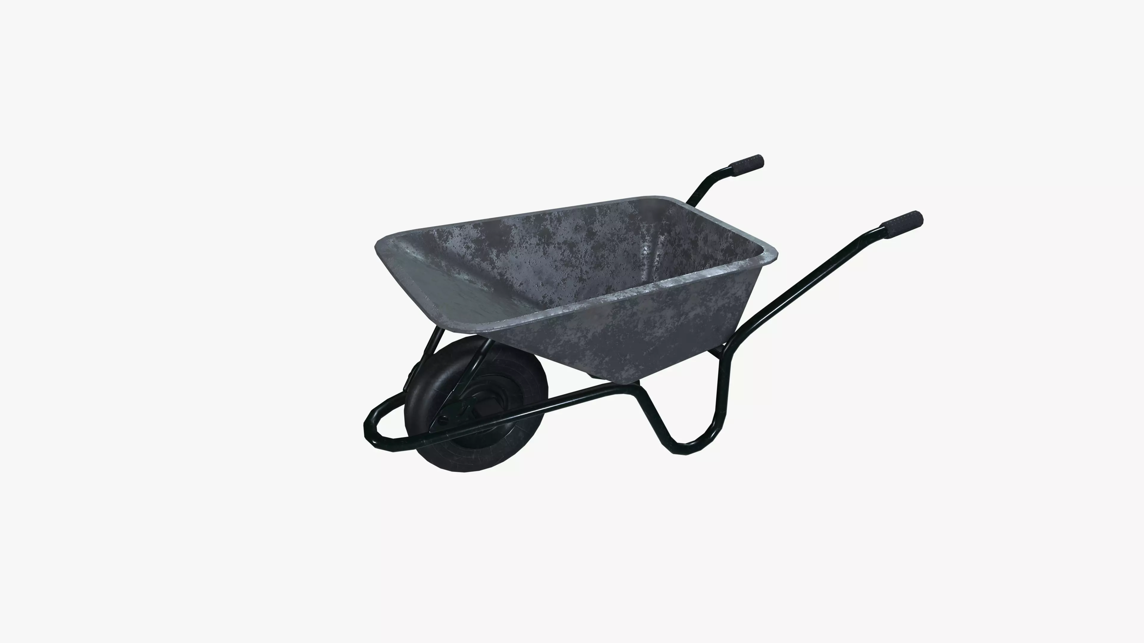 Wheelbarrow 3D model_0