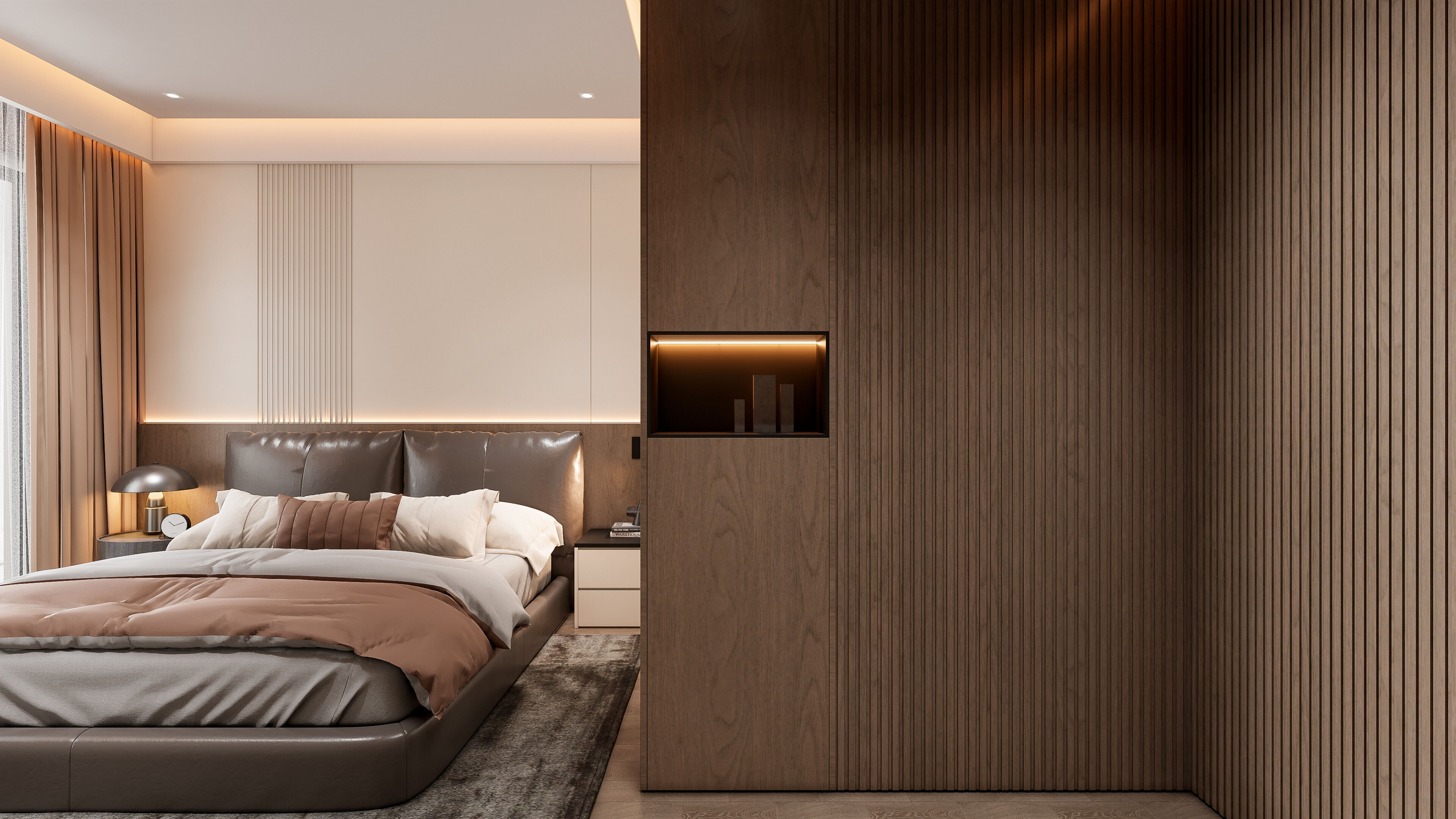 Italian bedroom 6 3D model_13