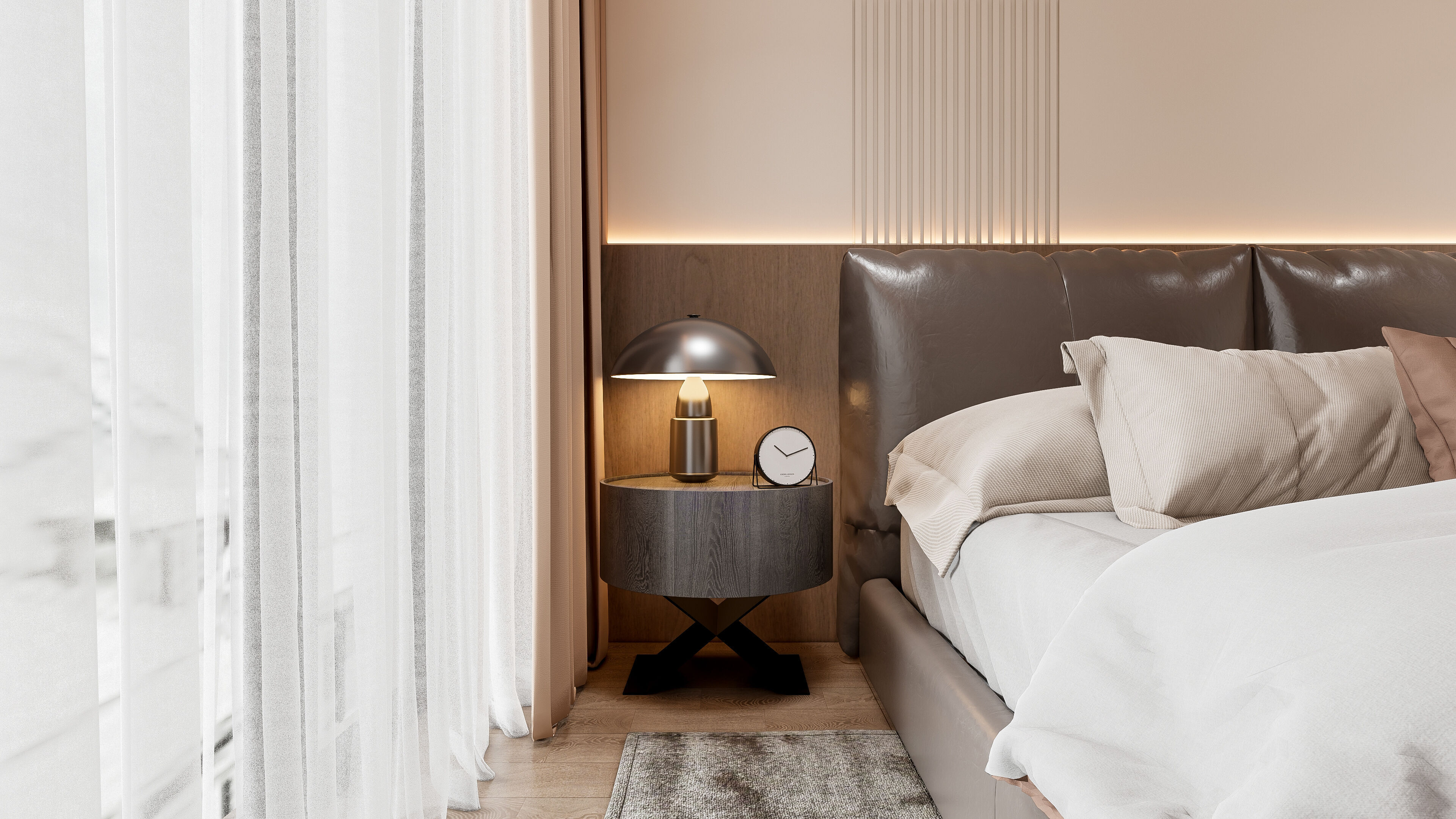 Italian bedroom 6 3D model_3