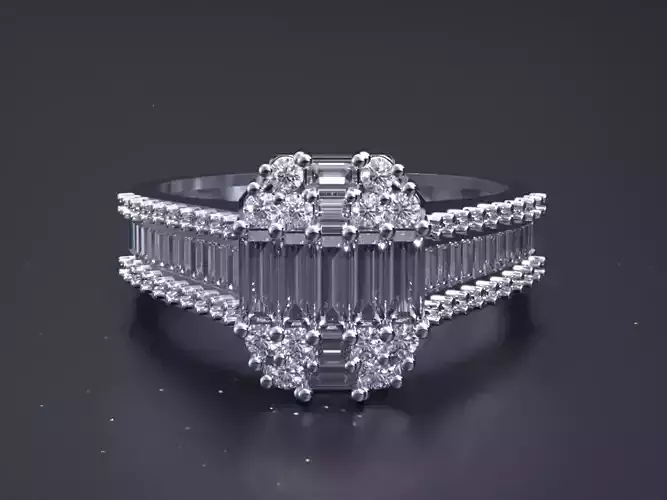 Emerald Cut Ring