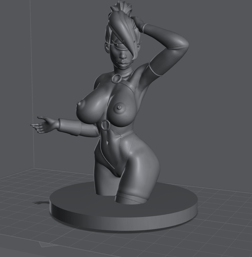 Leela Futurama 3D print model_3