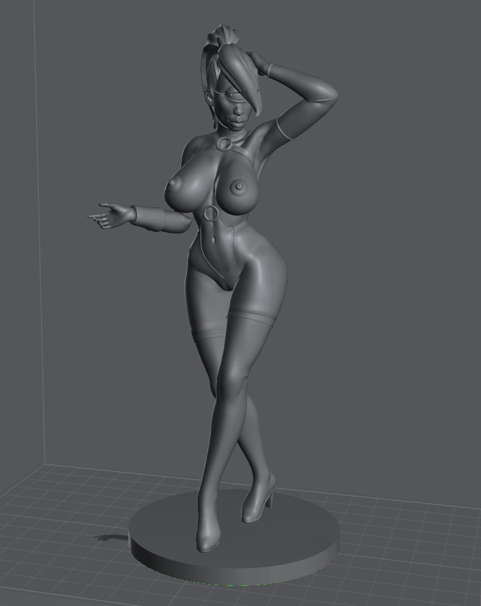Leela Futurama 3D print model_5