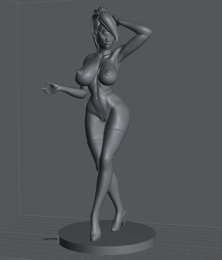 Leela Futurama 3D print model_6