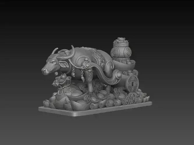Zodiac Ox 3D Model 3D print model