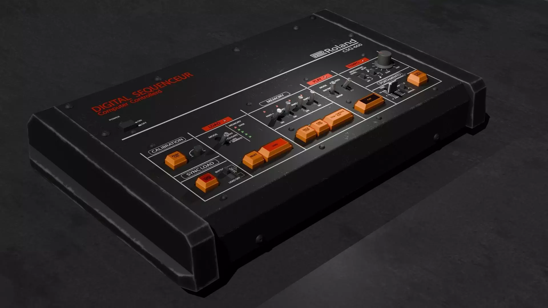 Roland CSQ 600 3D model
