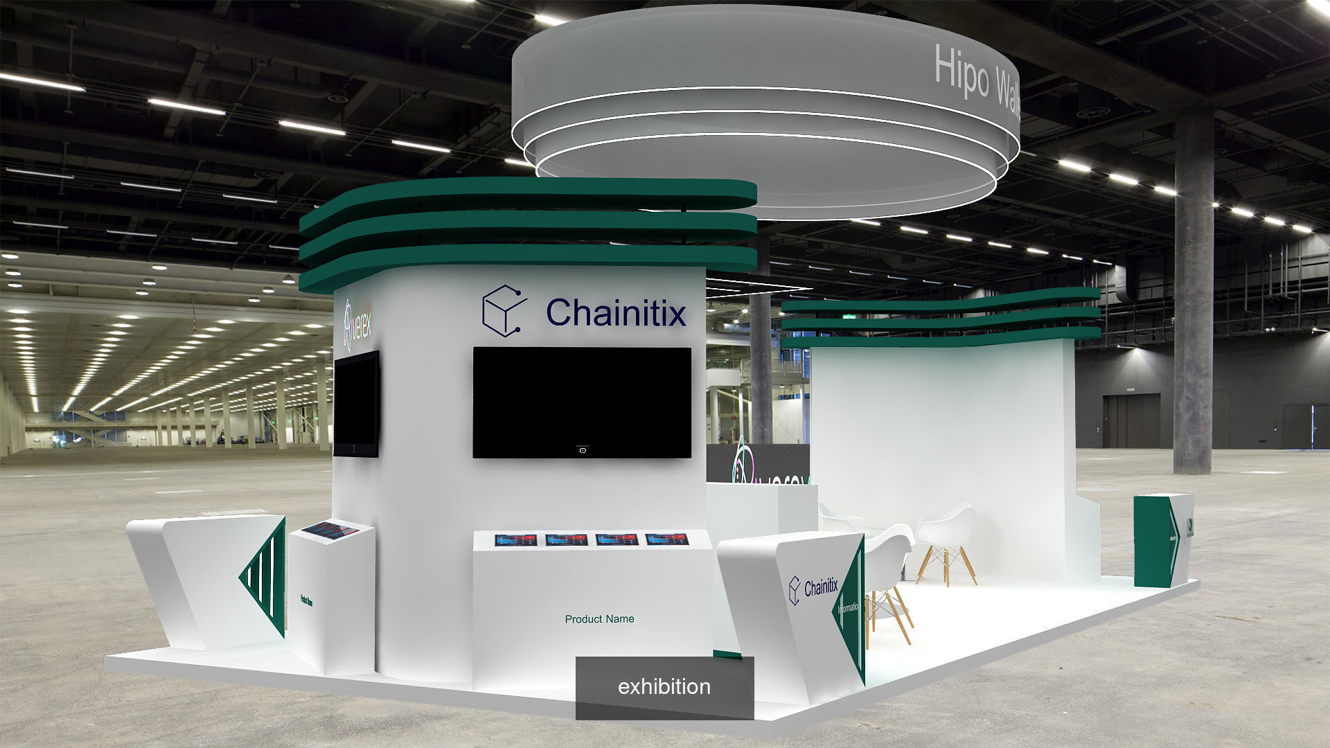 10 Exhibition Stand Stall Booth  3D Model Collection5 _8