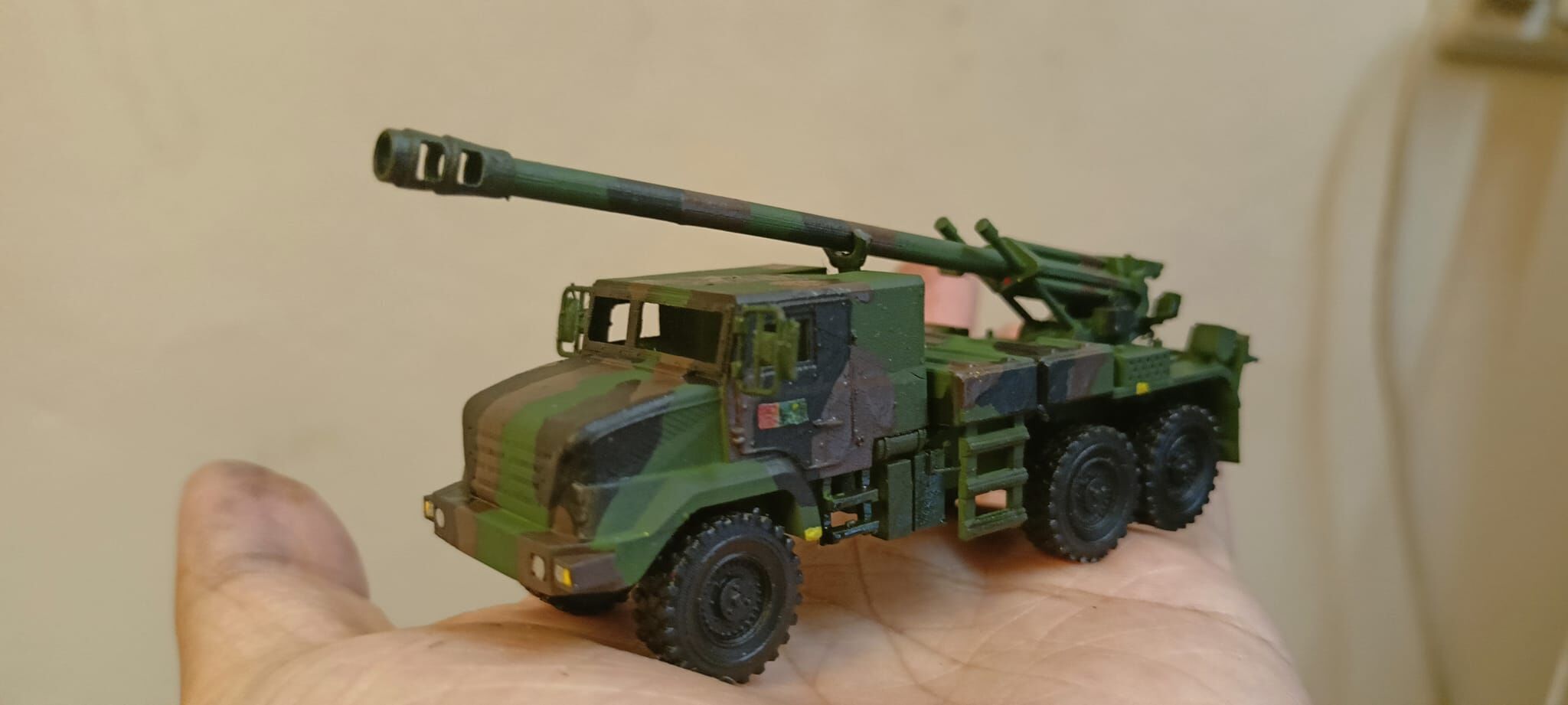 France 155mm CAESAR self-propelled howitzer 3D print model_5