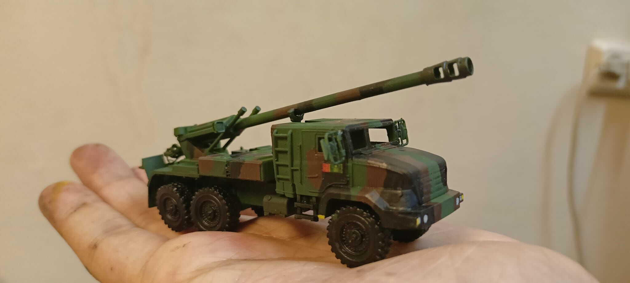 France 155mm CAESAR self-propelled howitzer 3D print model_7