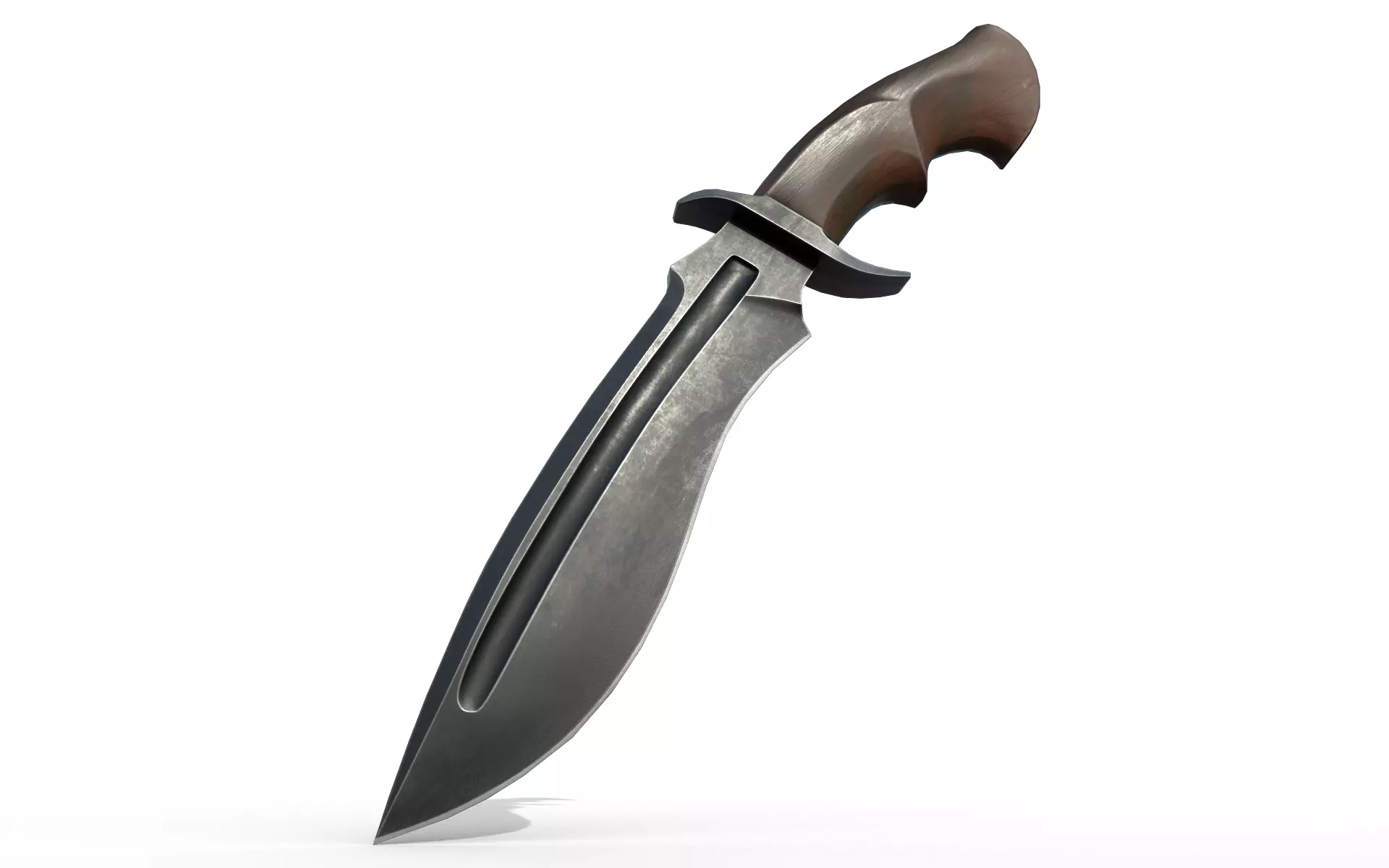 KnX knive lowPoly Low-poly 3D model_0