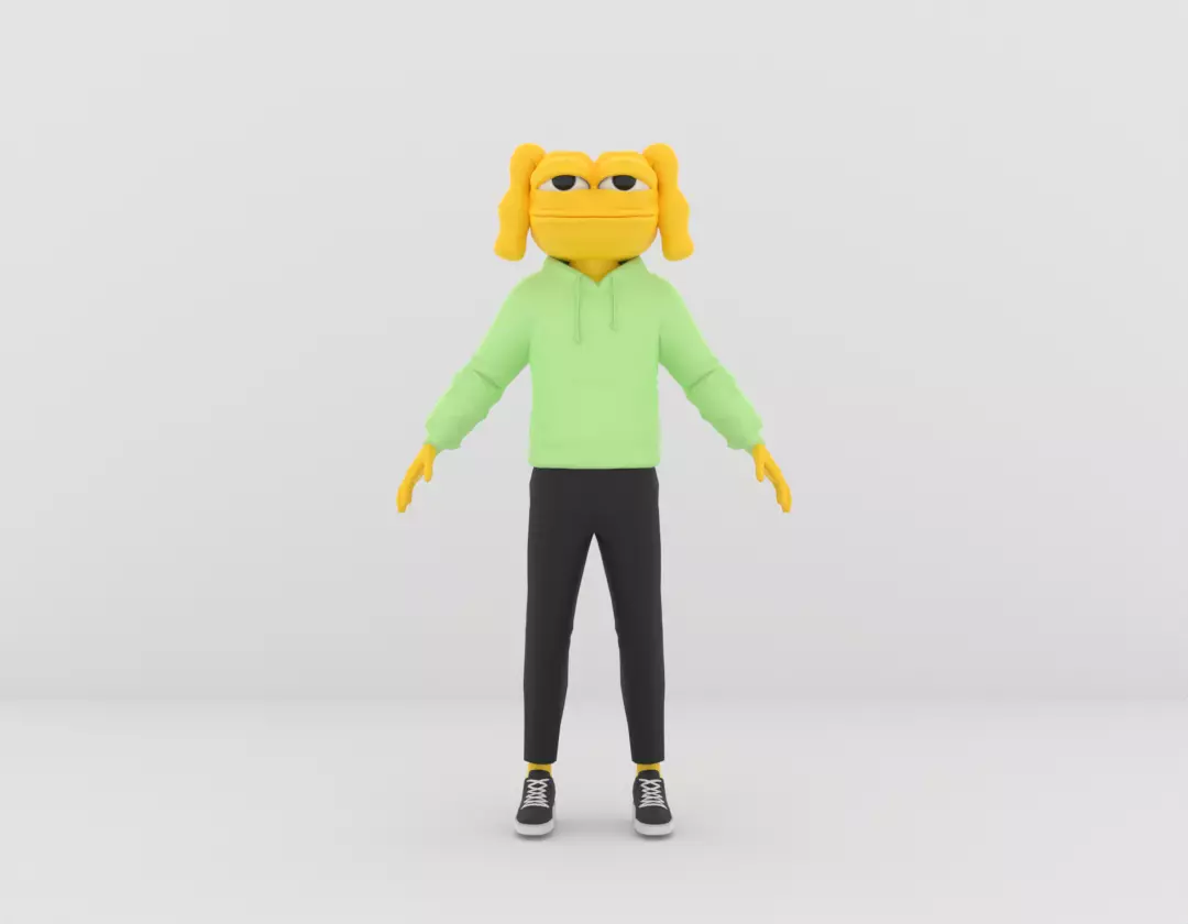 Andy 3D Character 3D model_0