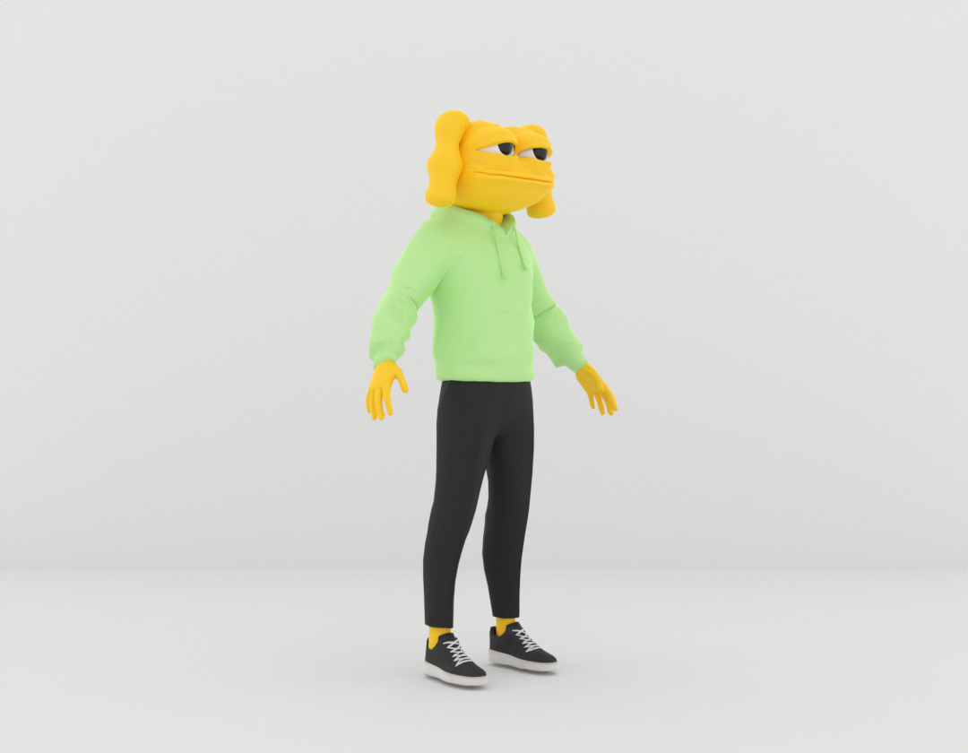Andy 3D Character 3D model_1