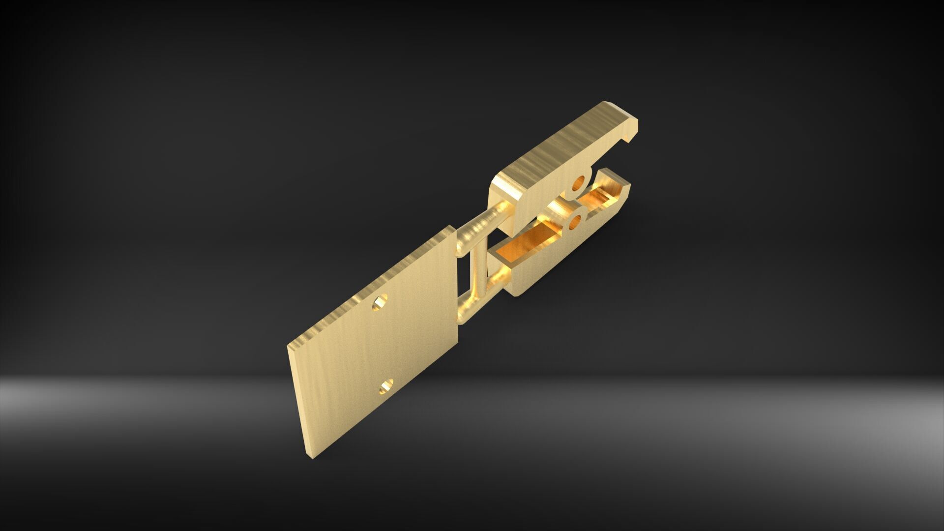 9mm Cuban Chain Link Bracelet With Stone 3D 3D print model_8