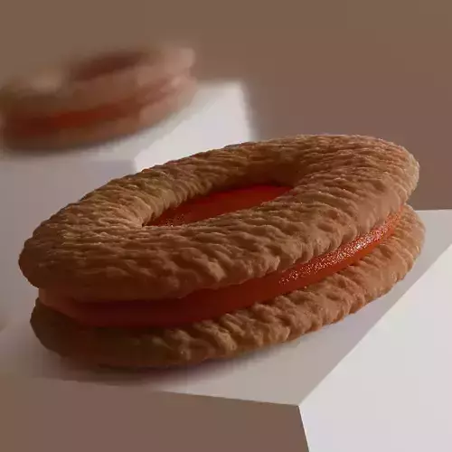 procedural  Cake - Cake 3D Model 