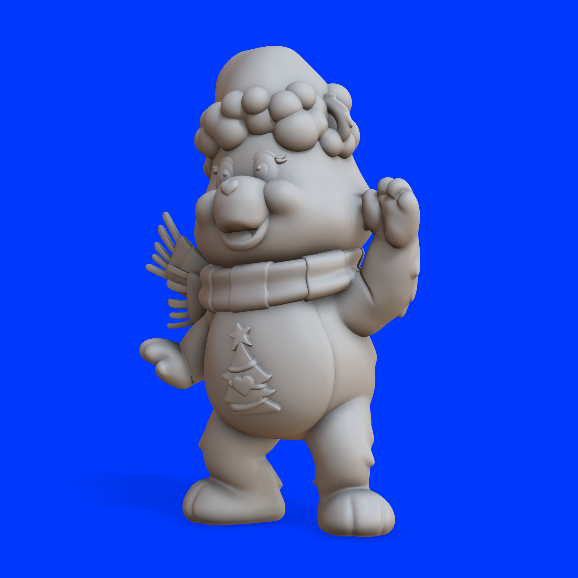 Care Bears - Christmas Wishes Bear 3D print model_6