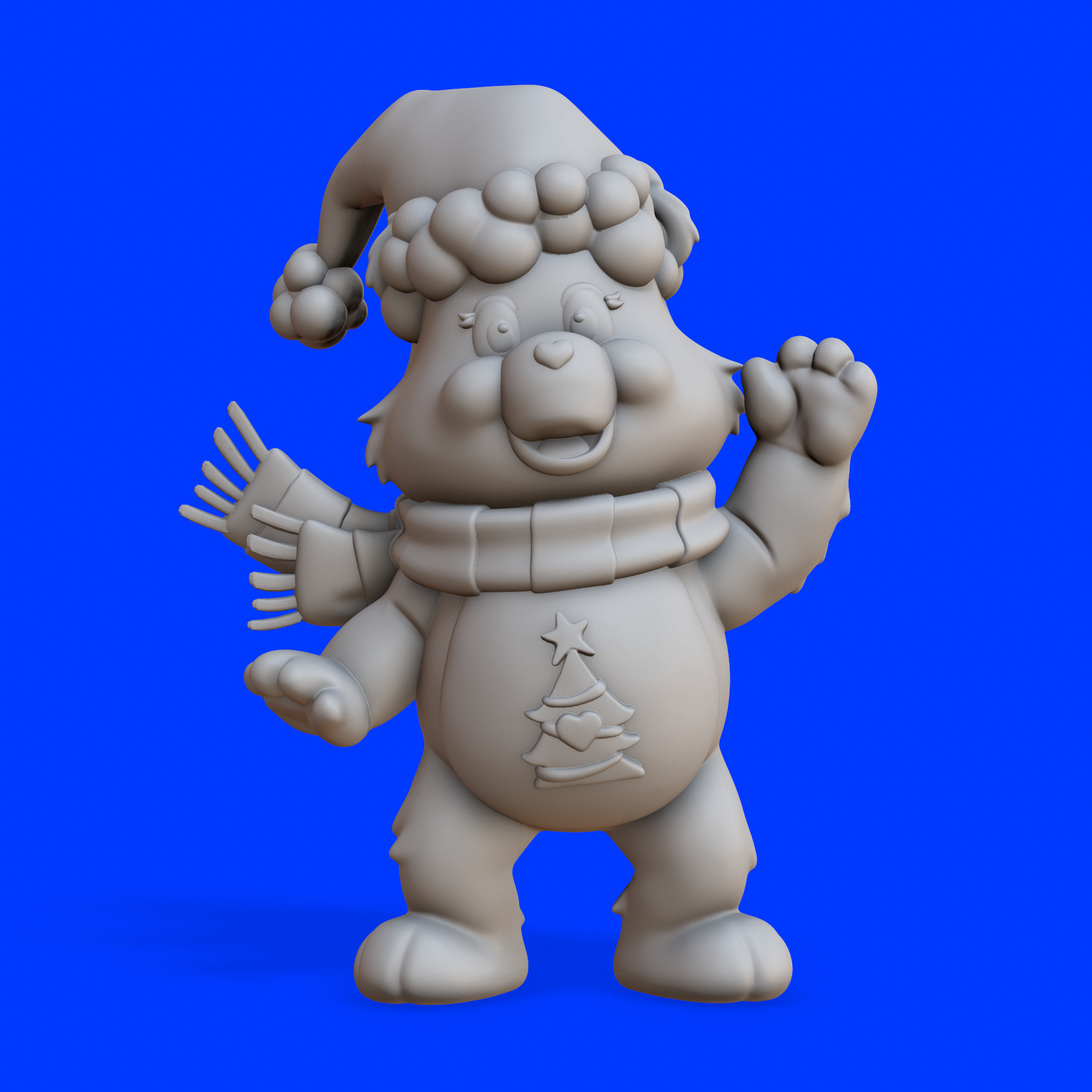Care Bears - Christmas Wishes Bear 3D print model_3