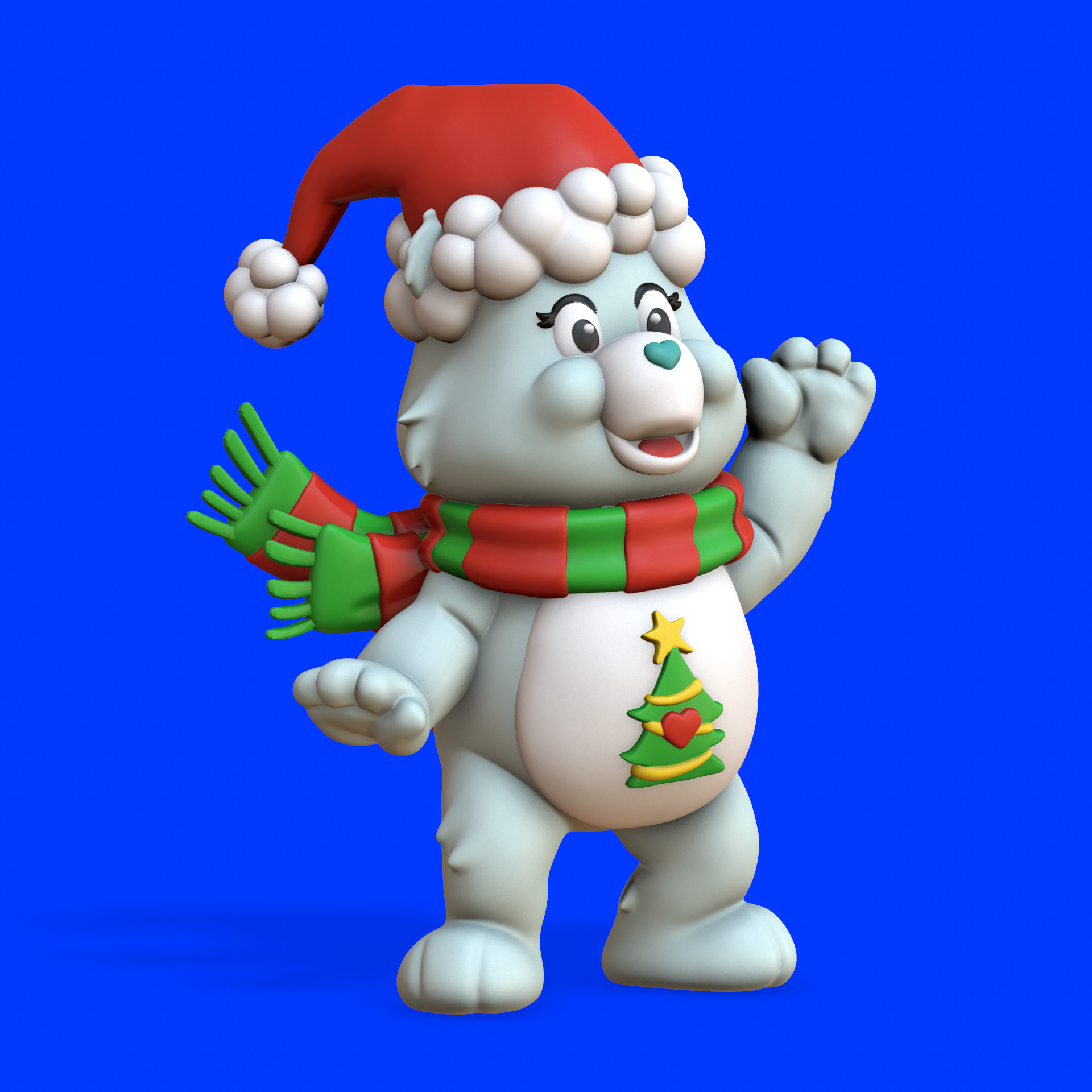 Care Bears - Christmas Wishes Bear 3D print model_2