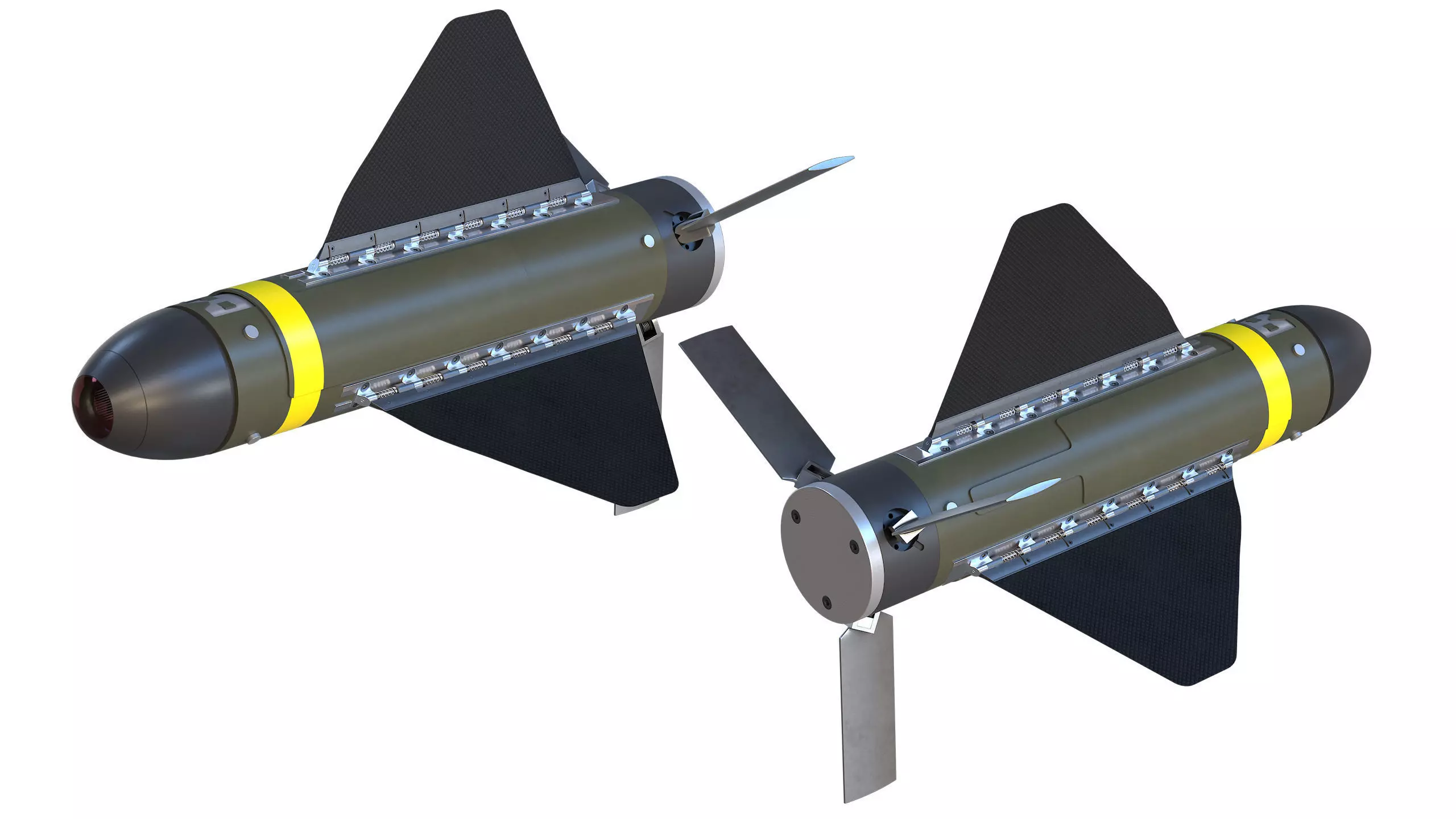 Hatchet Miniature Strike Munition 3D model