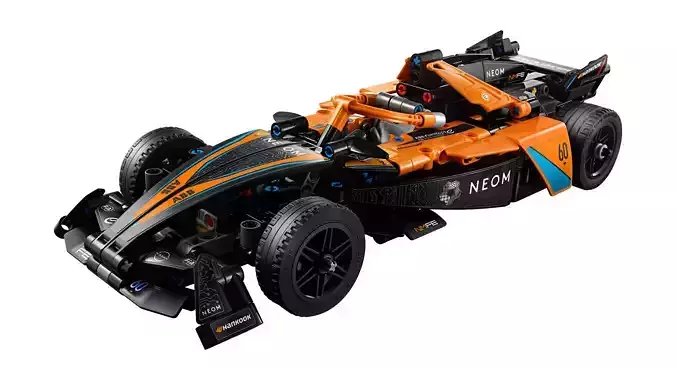 TwindBricks3D - 42169 NEOM McLaren Formula E Race Car