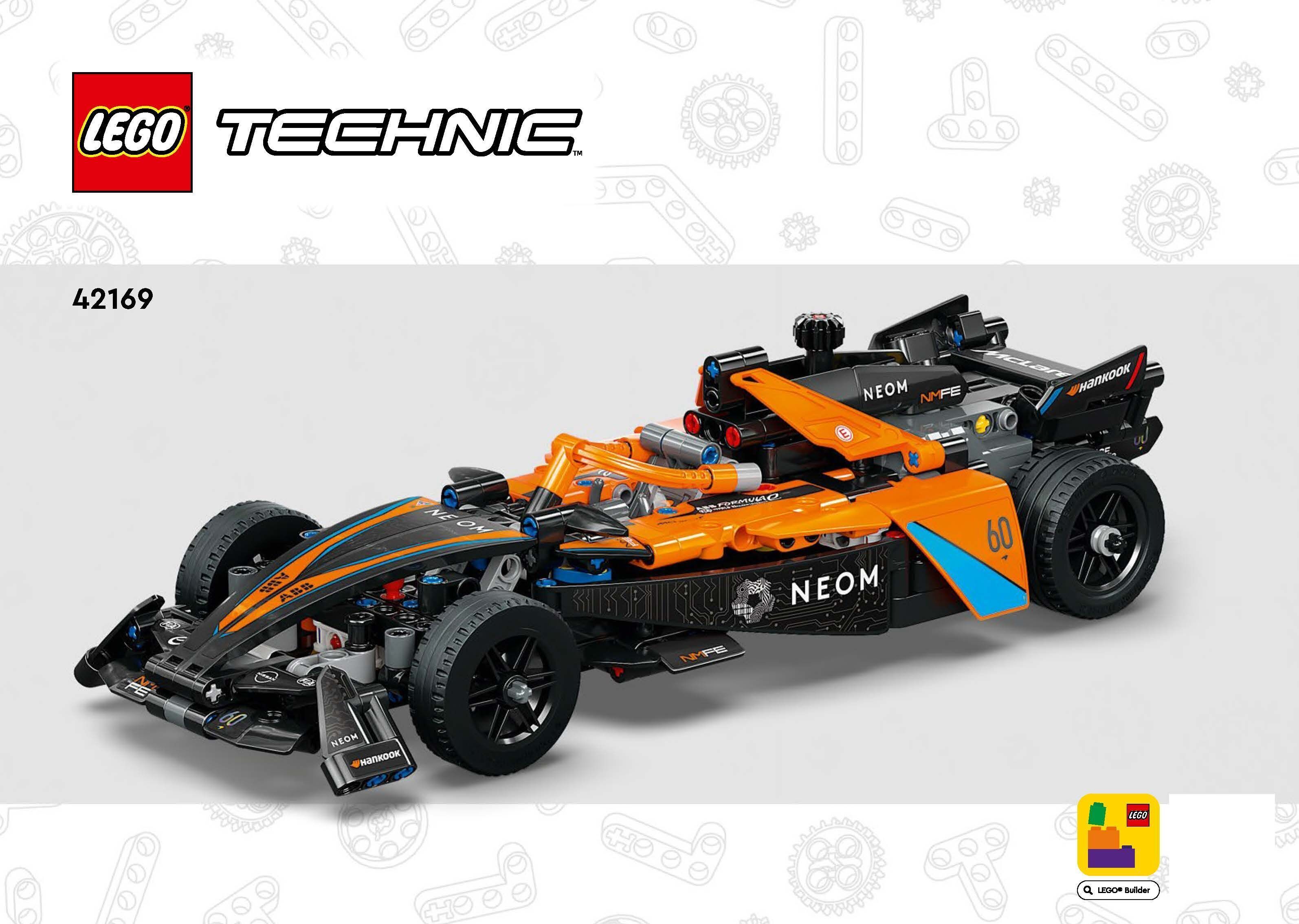 TwindBricks3D - 42169 NEOM McLaren Formula E Race Car 3D print model_2
