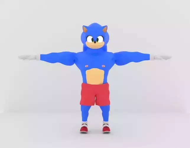 Chad Sonic - 3D Model