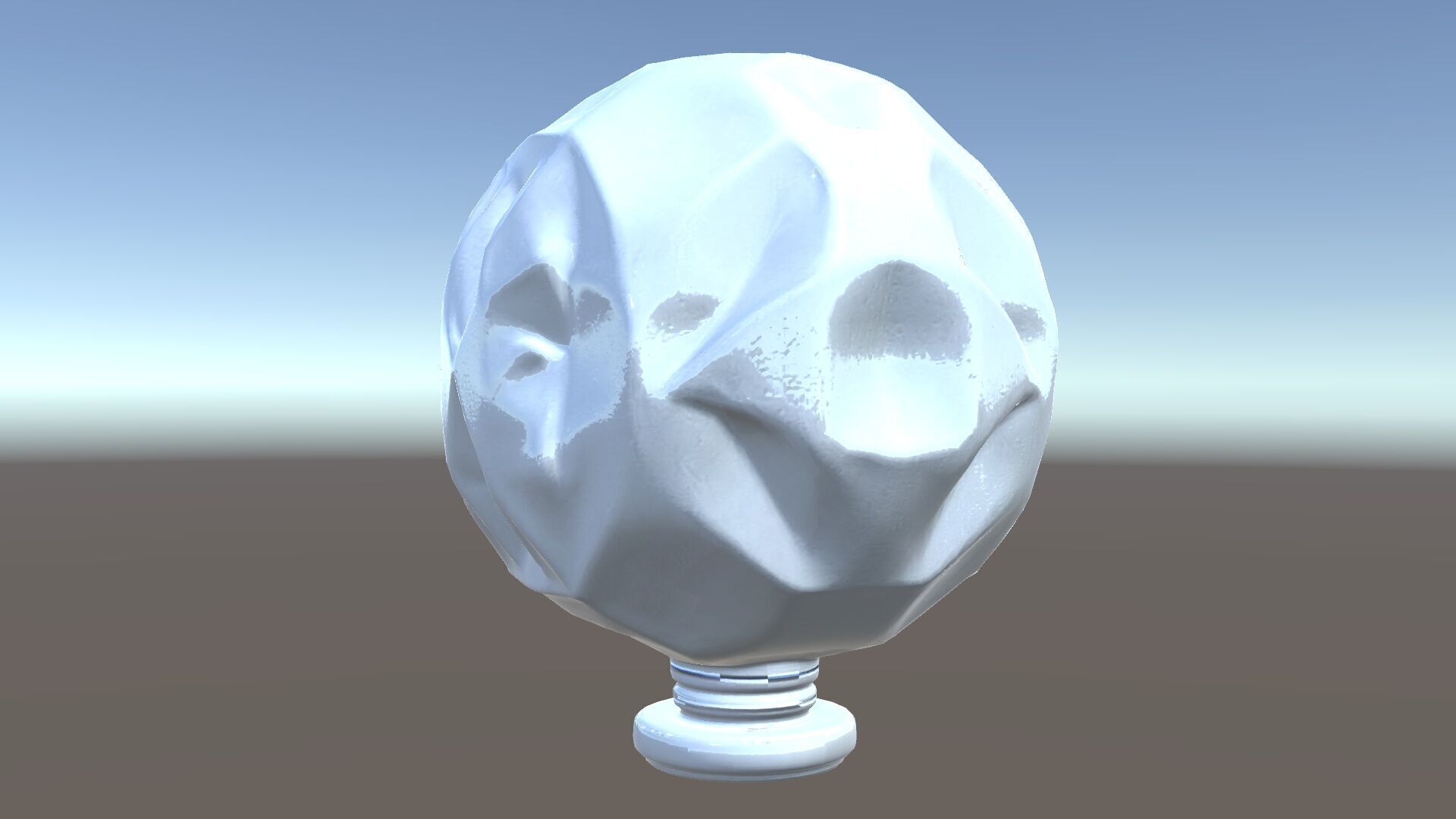 Crystal Ball model pack with Faceted Design Low-poly 3D model_15