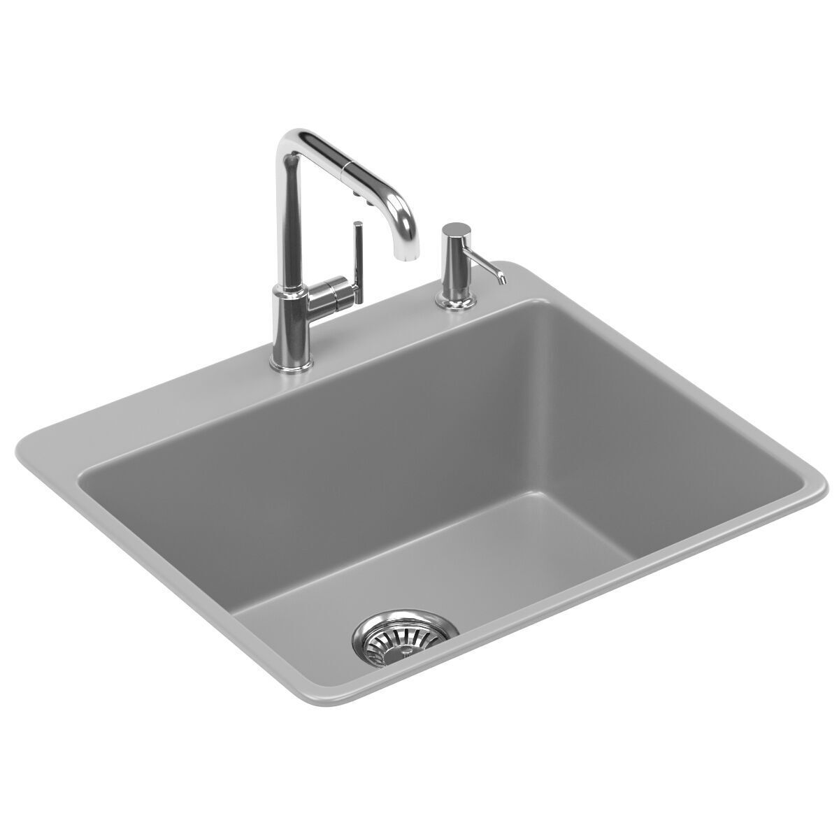 KOHLER kitchen sink 3D model_3