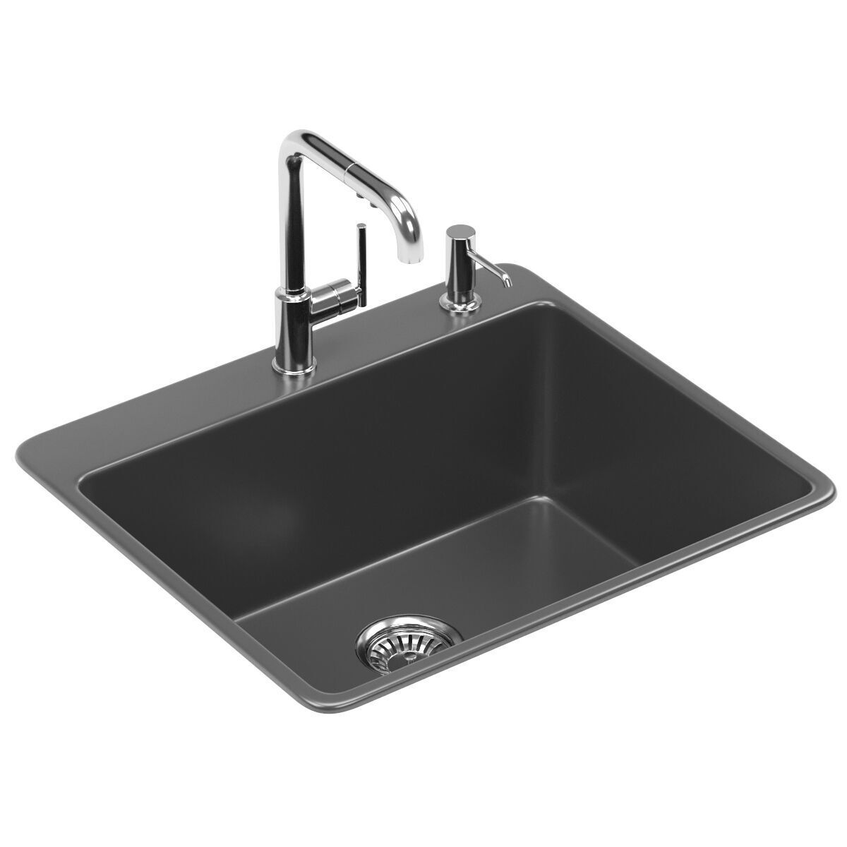 KOHLER kitchen sink 3D model_2