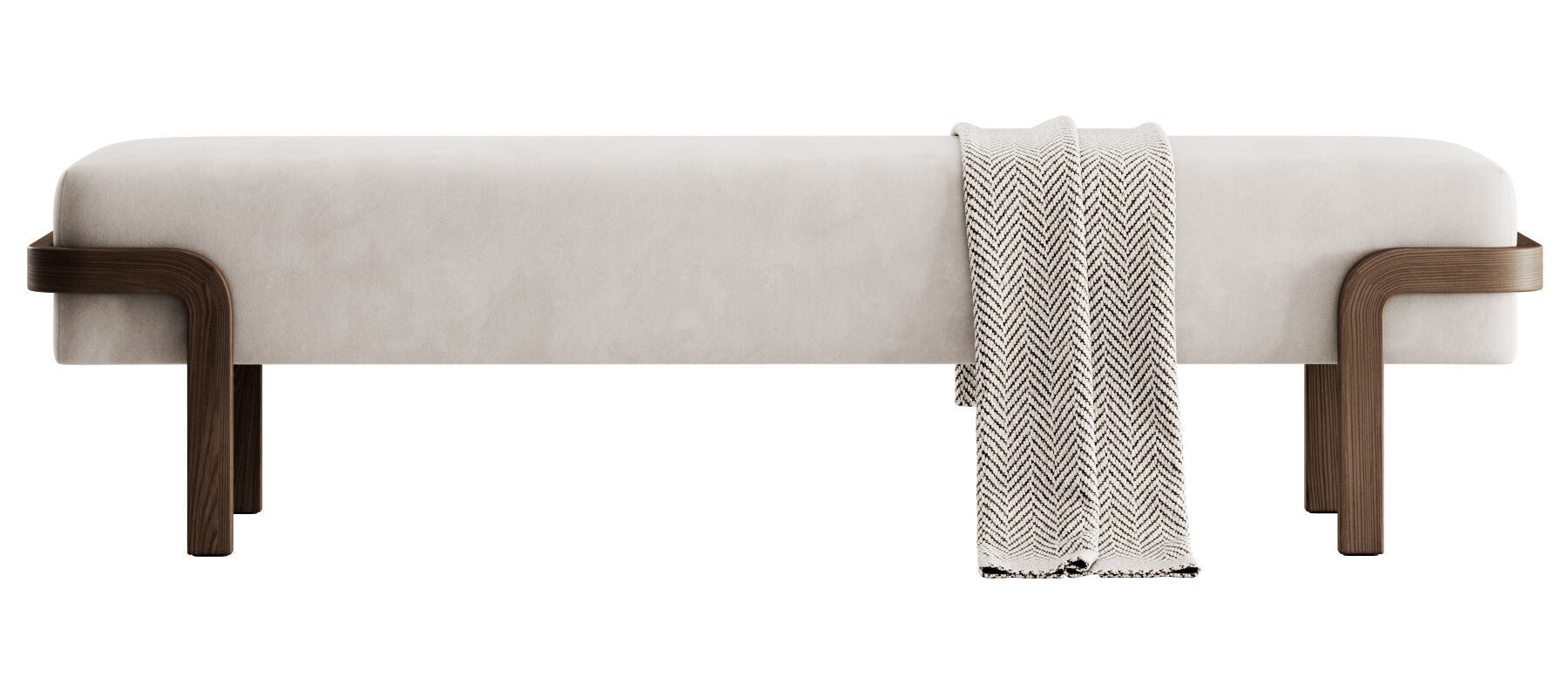 Dominick Bench By Conte Casa 3D model_12