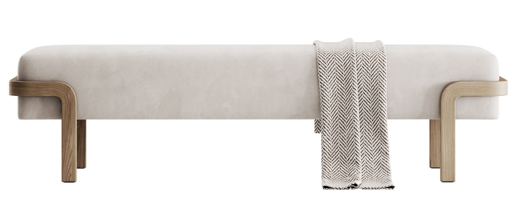 Dominick Bench By Conte Casa 3D model_15