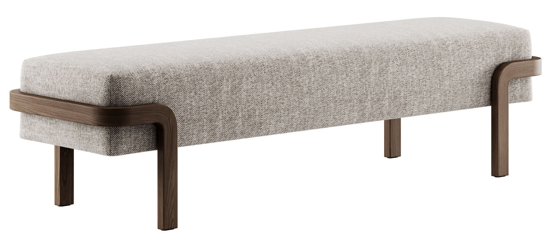 Dominick Bench By Conte Casa 3D model_10