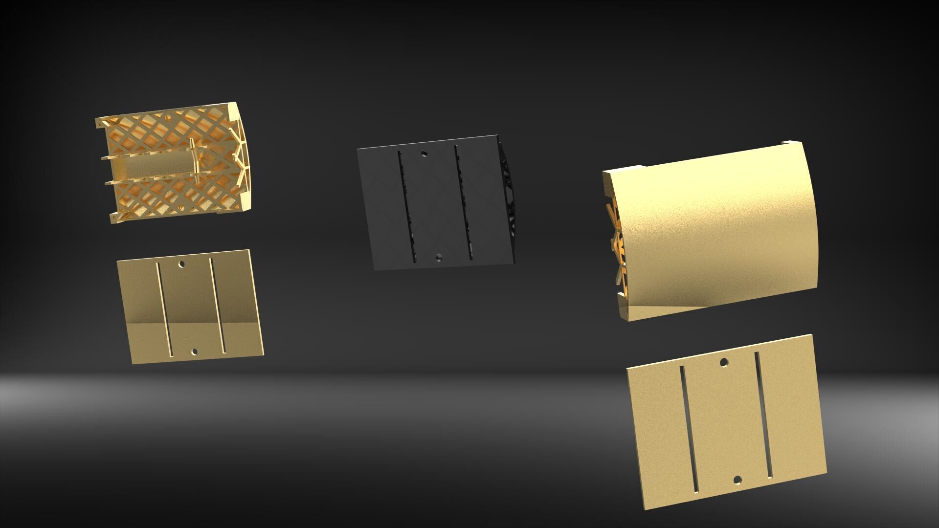 13mm Cuban Chain Link Bracelet 3D 3D print model_4