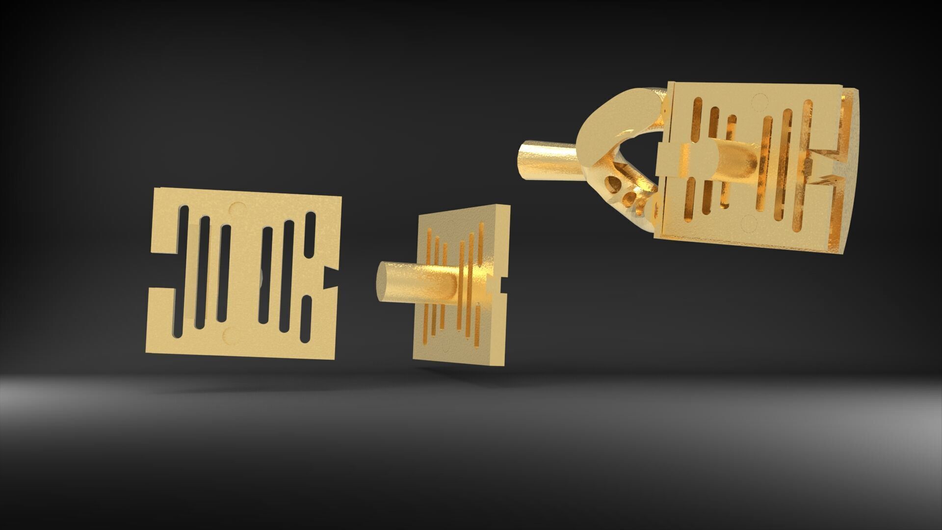 7mm Cuban Link Bracelet Stone Design 3D 3D print model_6