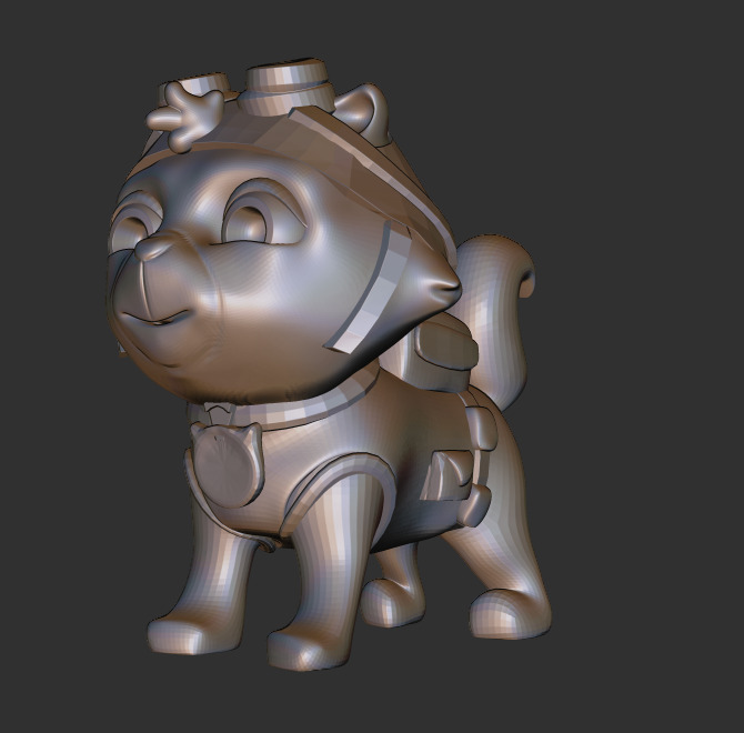 Paw Patrol Catastrophe Crew 3D print model_5