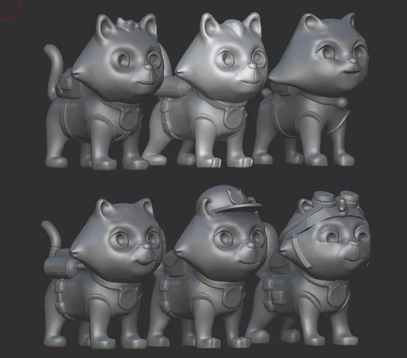 Paw Patrol Catastrophe Crew 3D print model_0