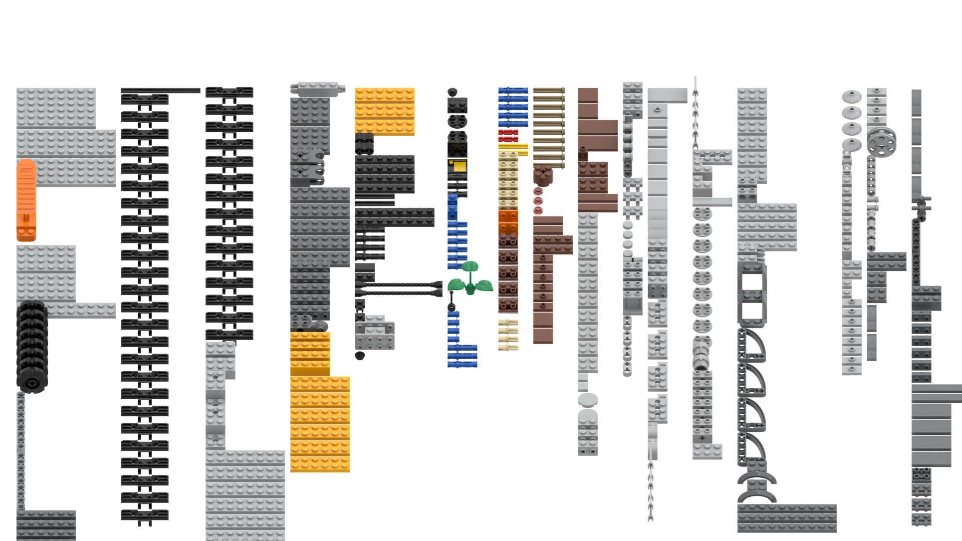 TwindBricks3D - 21303 LEGO Ideas WALL-E 3D print model_1