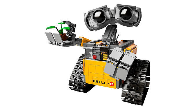 TwindBricks3D - 21303 LEGO Ideas WALL-E 3D print model