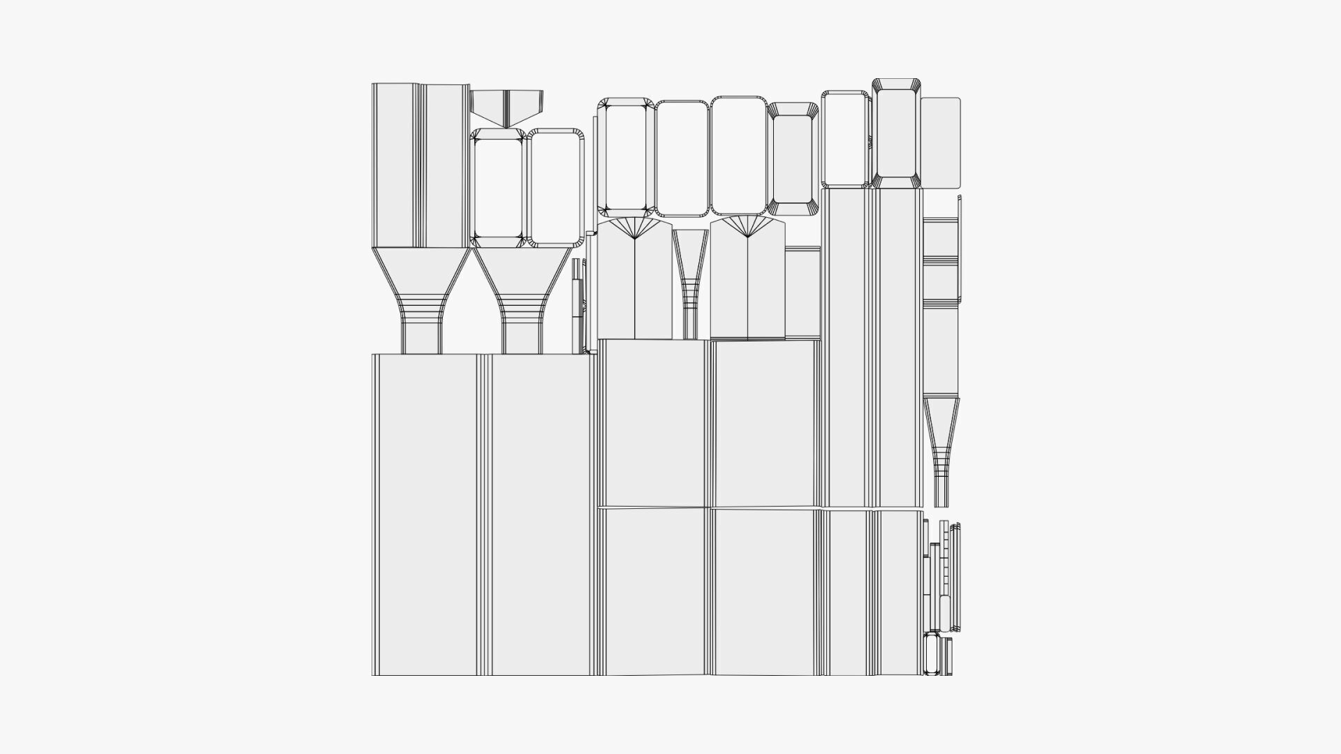 Basic Highlighter Marker - Geometry Only No Textures  3D model_5
