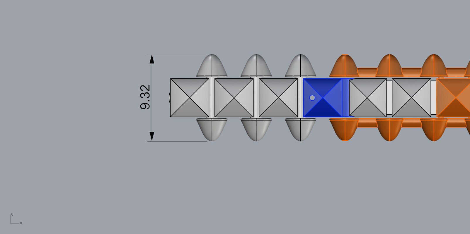 Clash Flexible Necklace 3D print model_10