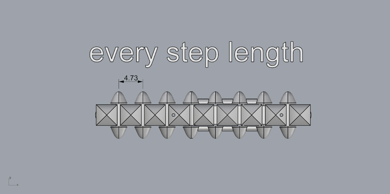 Clash Flexible Necklace 3D print model_8