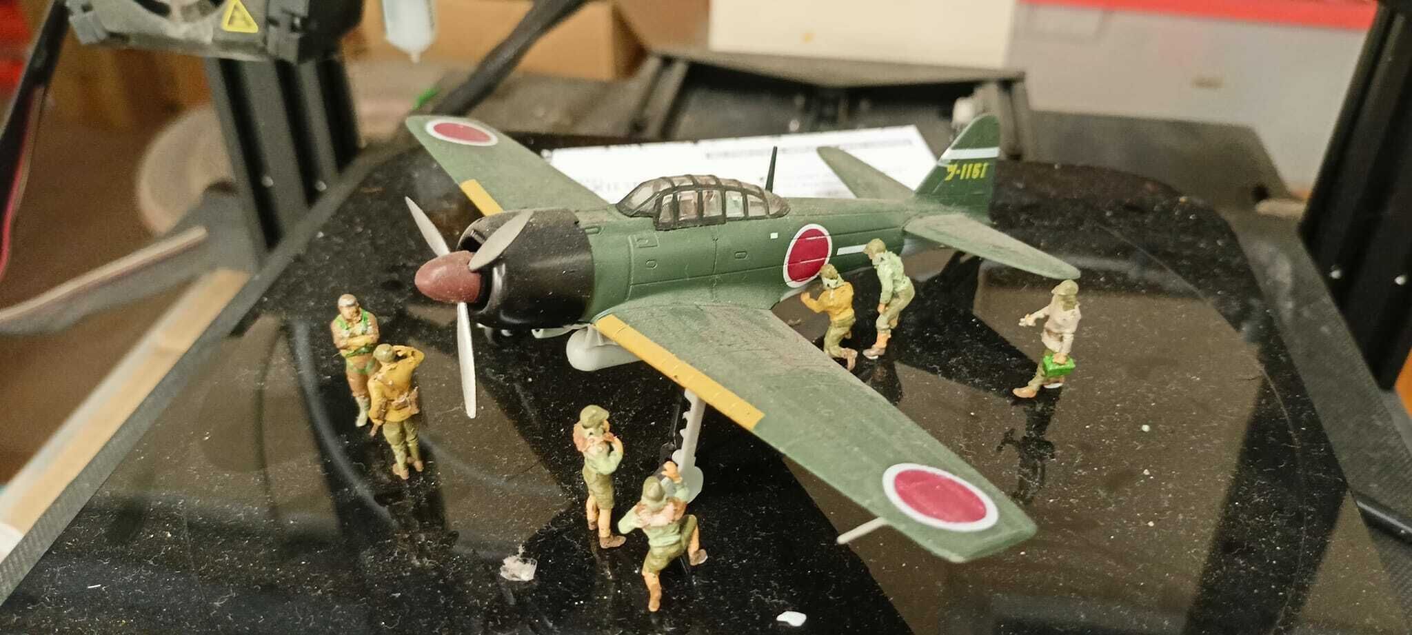 WWII Japanese airfield crew set 1 for 3d printing 3D print model_4