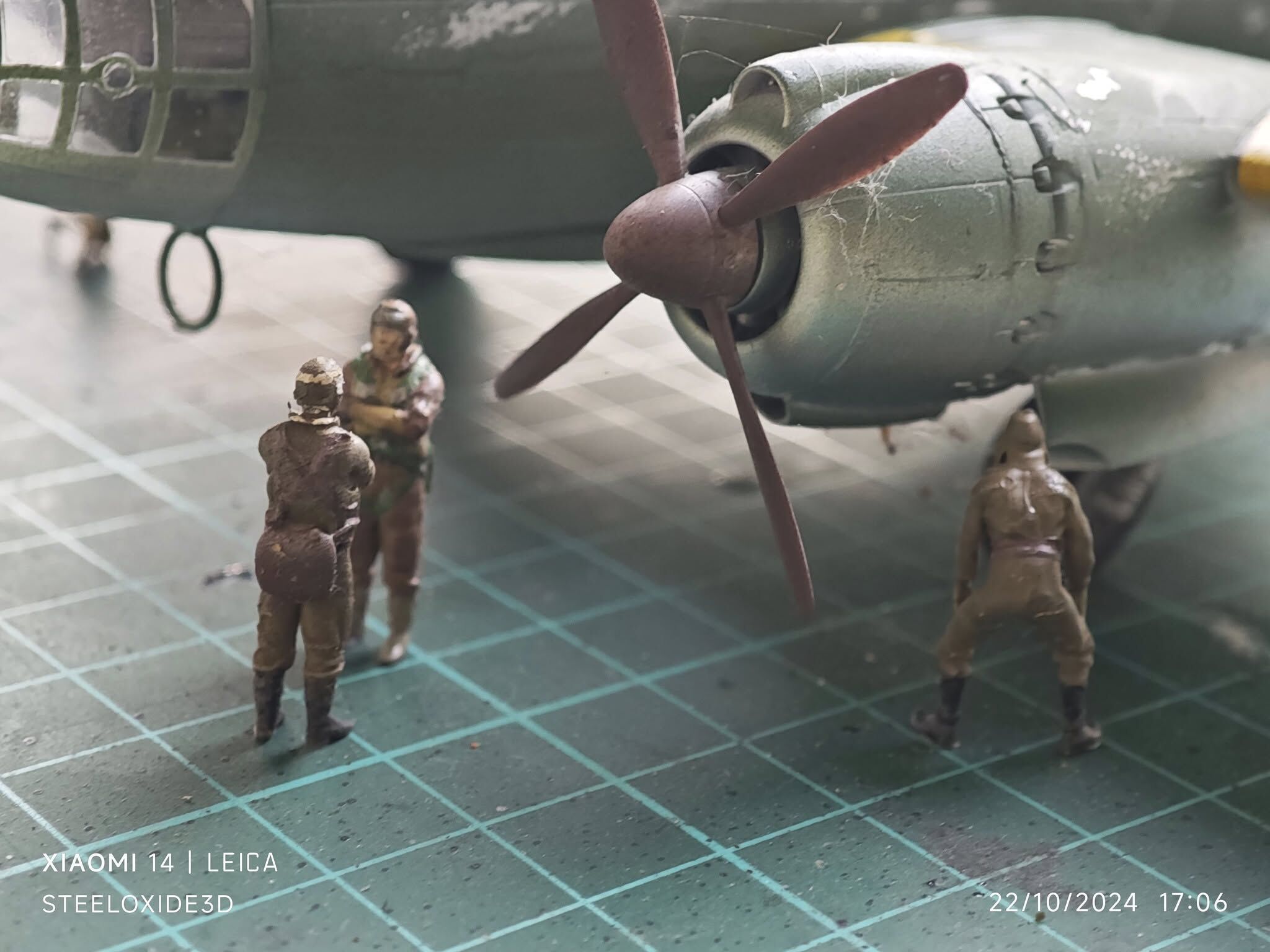 WWII Japanese airfield crew set 1 for 3d printing 3D print model_11