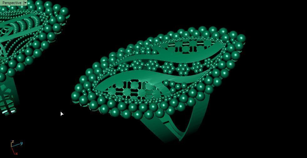 3 new arabic design 3D print model_3