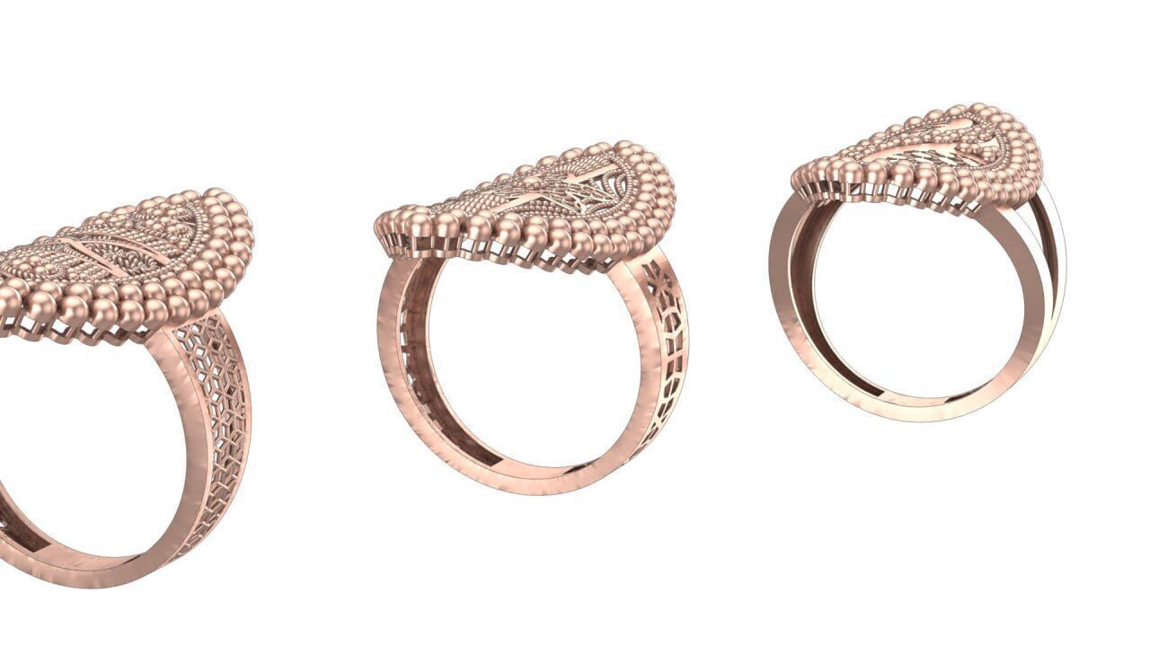 3 new arabic design 3D print model_2