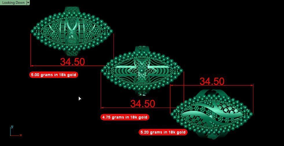 3 new arabic design 3D print model_6