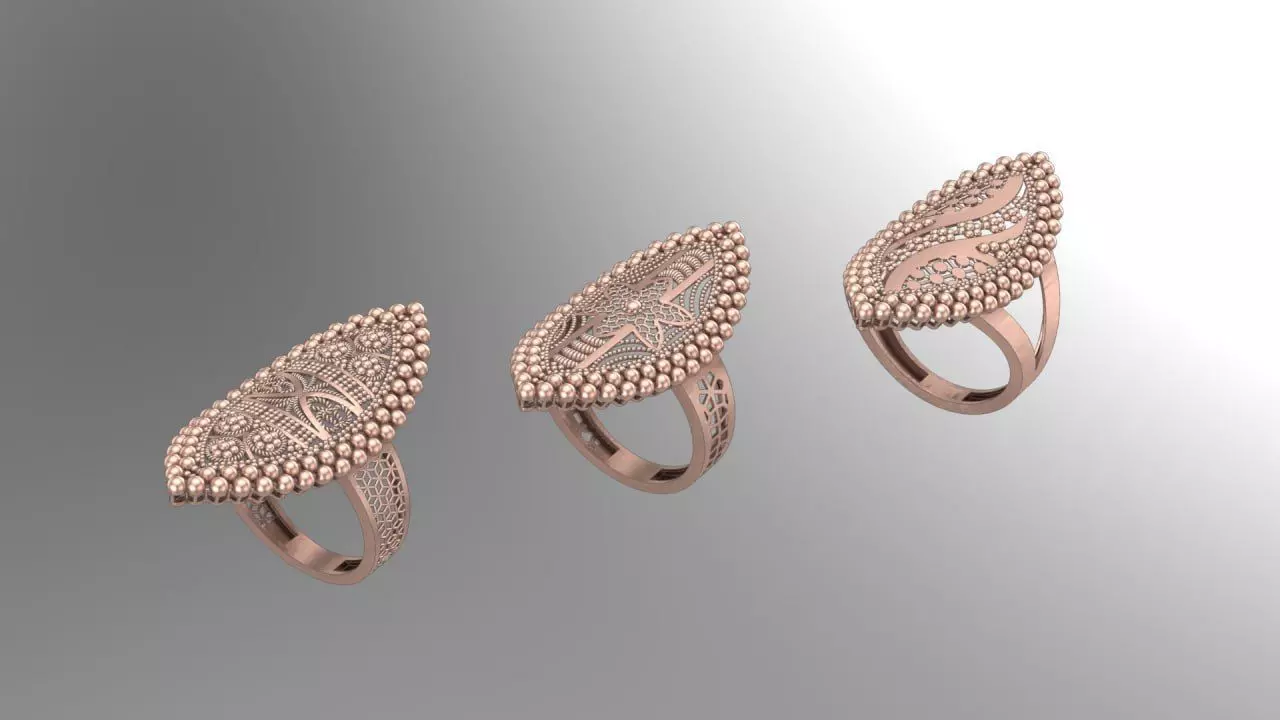 3 new arabic design 3D print model_0