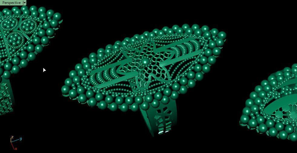 3 new arabic design 3D print model_4